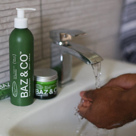 Restore and Awaken Body Wash for Men 250ml - Baz & Co Skincare