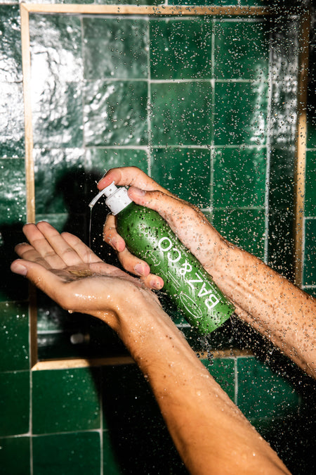 Why natural body wash doesn't foam like the stuff you grew up with