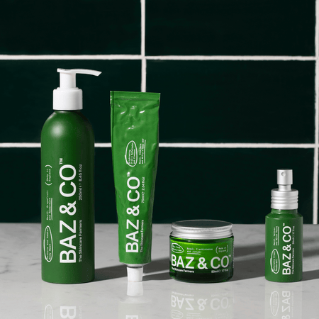 BAZ BUNDLE PLUS - The Ultimate Morning Skincare Routine for Men - Baz & Co Skincare