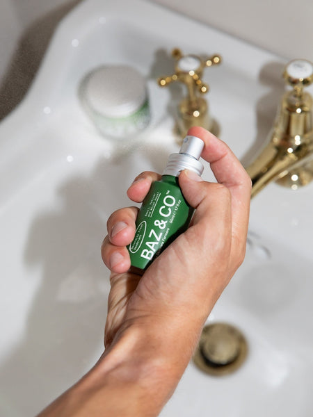 Baz & Co Skincare deodorant stick, 50ml, aluminium-free, gentle, no residue.